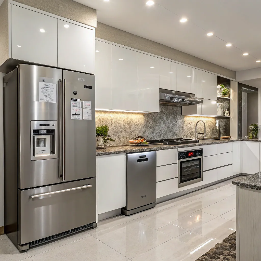 Modern kitchen equipped with ZORNAVEX appliances